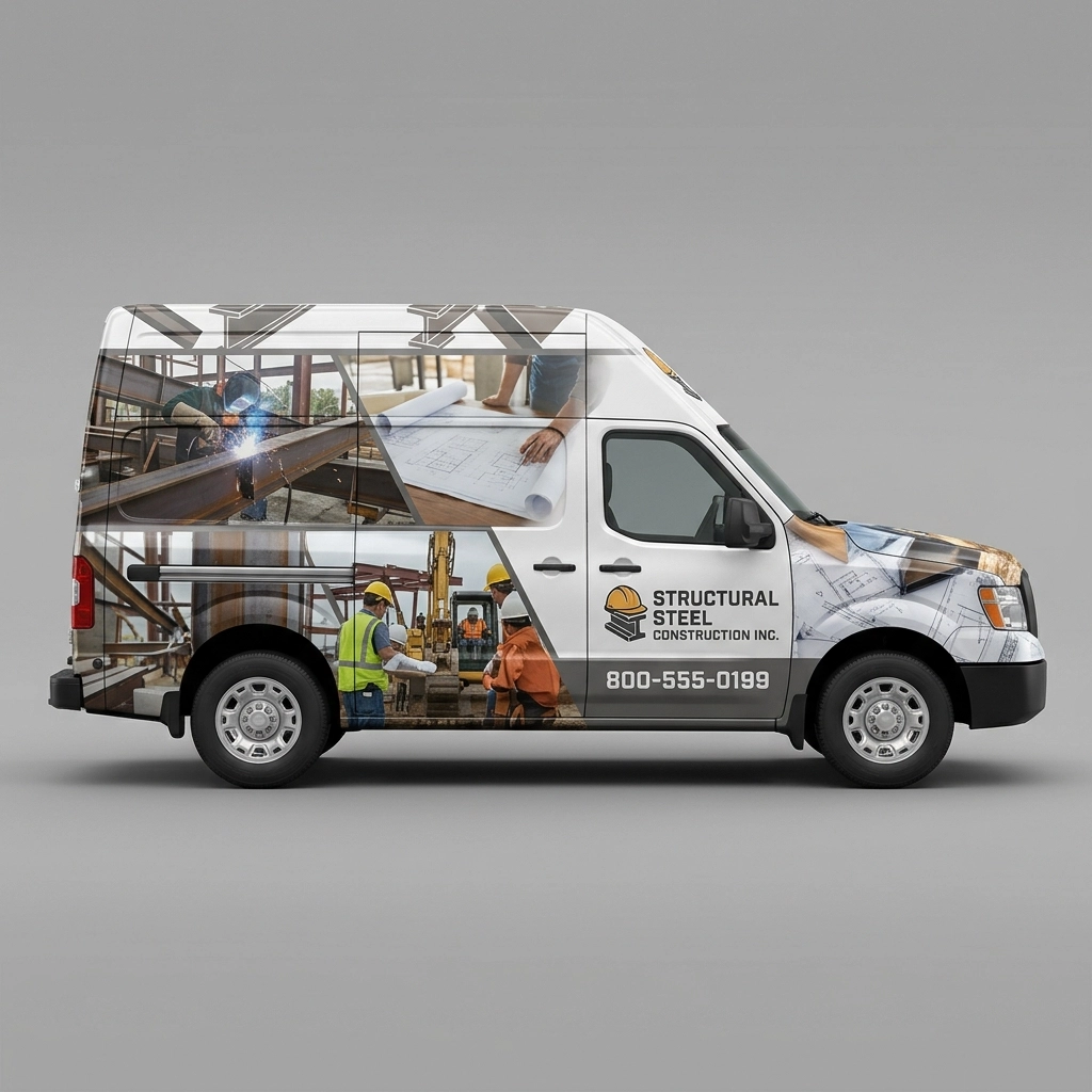 2014 Nissan NV2500 SV wrap concept