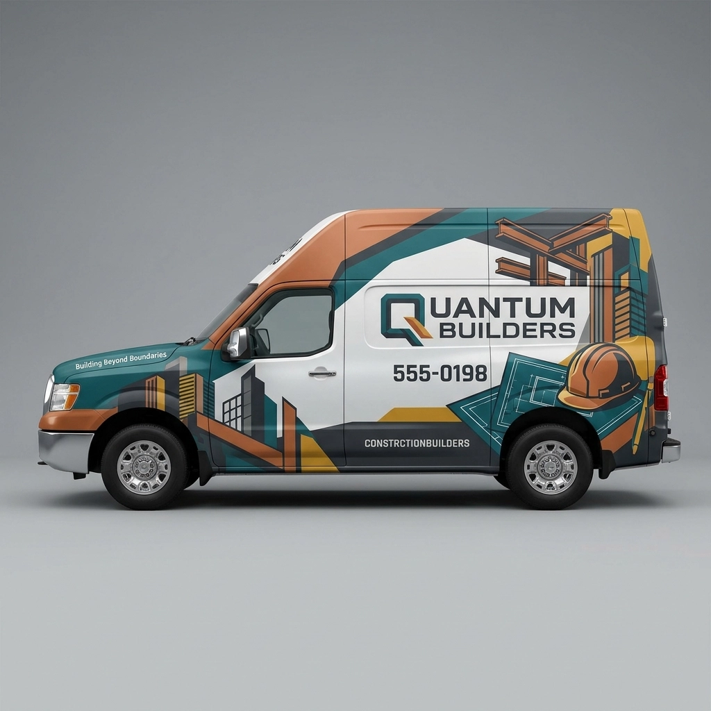 2014 Nissan NV2500 SV wrap concept