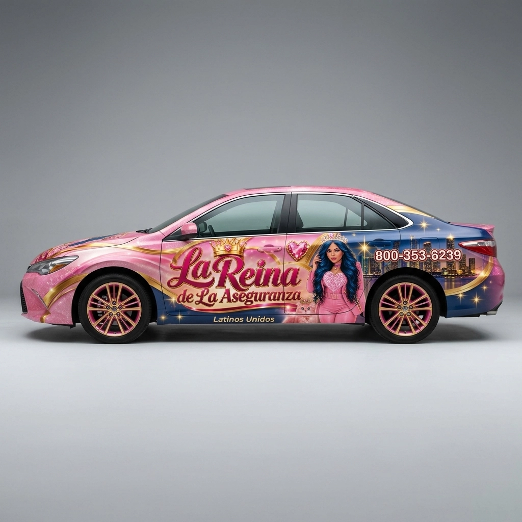 2017 Toyota Camry LE wrap concept