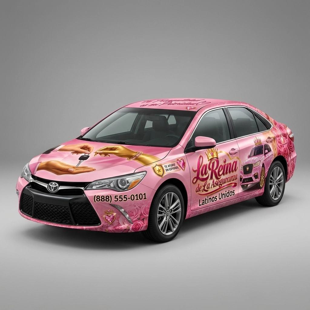 2017 Toyota Camry LE wrap concept