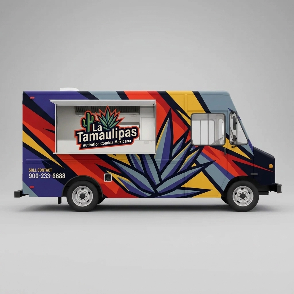 Food Truck wrap concept
