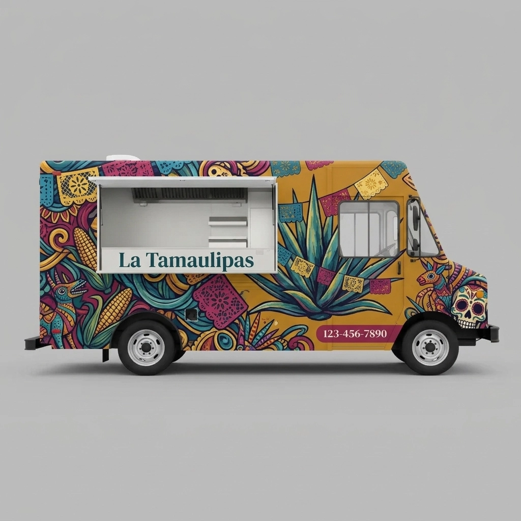 Food Truck wrap concept