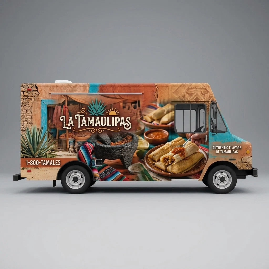Food Truck wrap concept