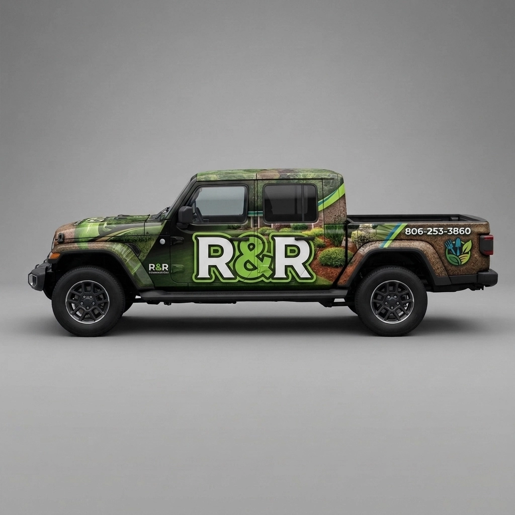 2020 Jeep Gladiator Rubicon wrap concept