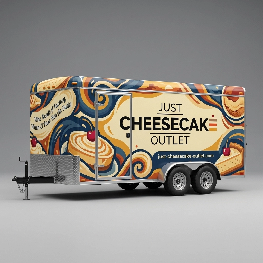Flat Nose Trailer wrap concept