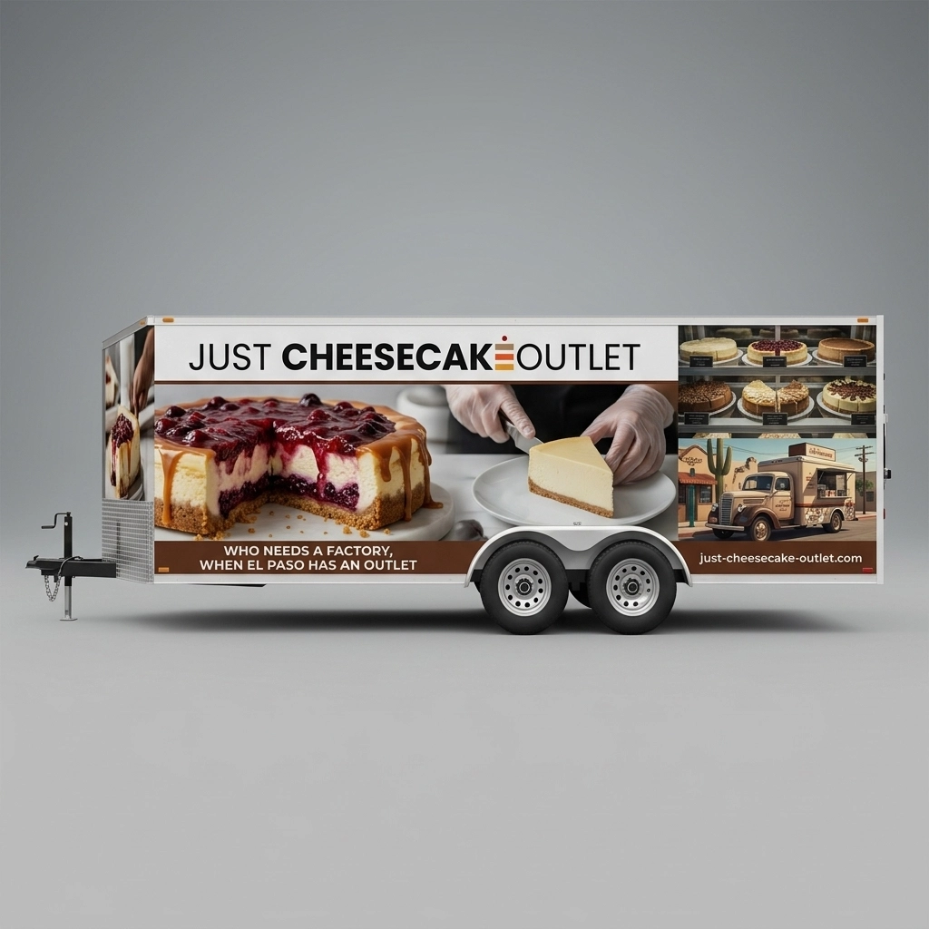 Flat Nose Trailer wrap concept