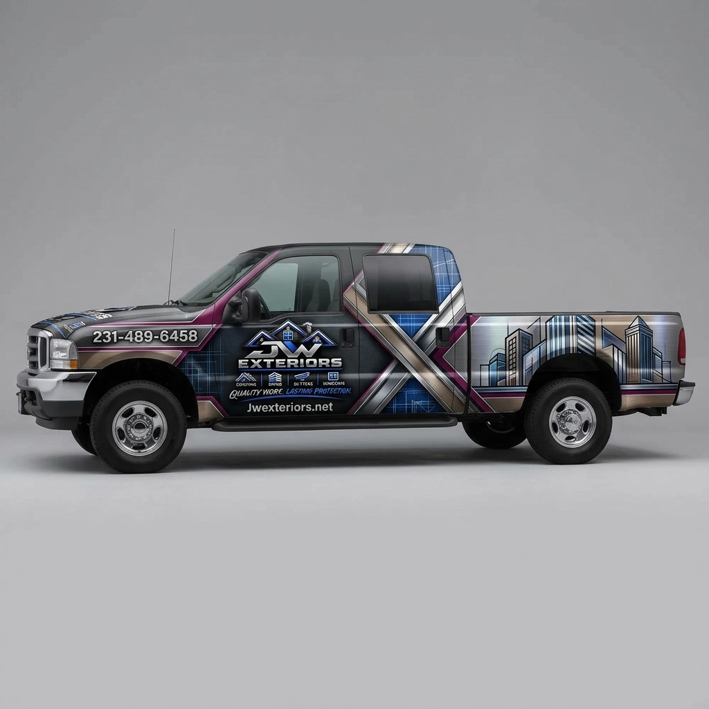 1999 Ford F-250 Super Duty Lariat wrap concept