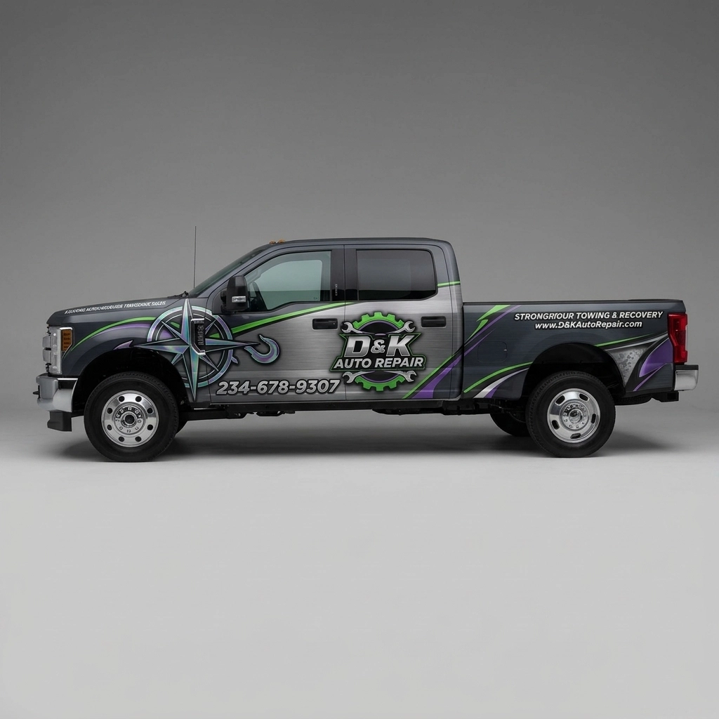 2018 Ford F-450 Super Duty XL wrap concept