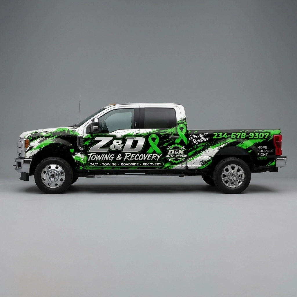 2018 Ford F-450 Super Duty XL wrap concept