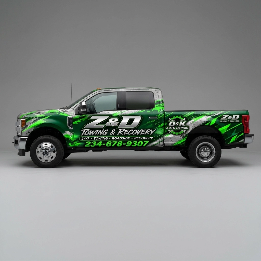 2018 Ford F-450 Super Duty XL wrap concept