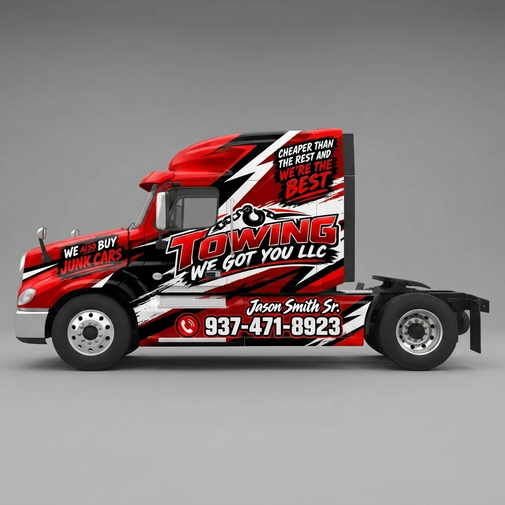 Day Cab wrap concept