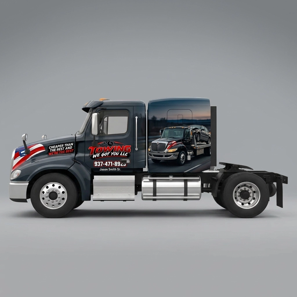 Day Cab wrap concept