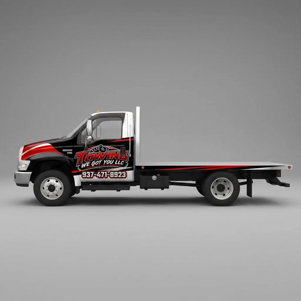 Flatbed Truck wrap concept