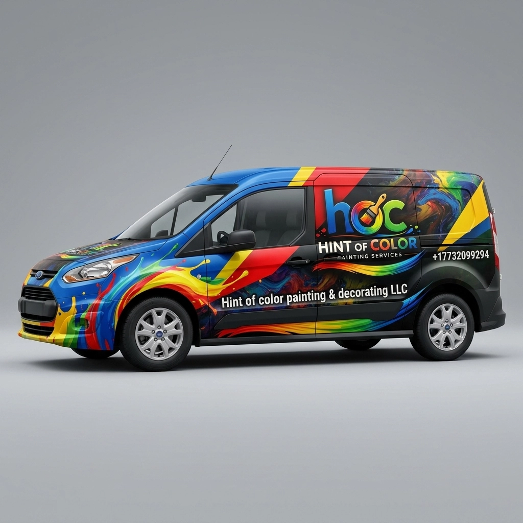 2022 Ford Transit Connect XL wrap concept