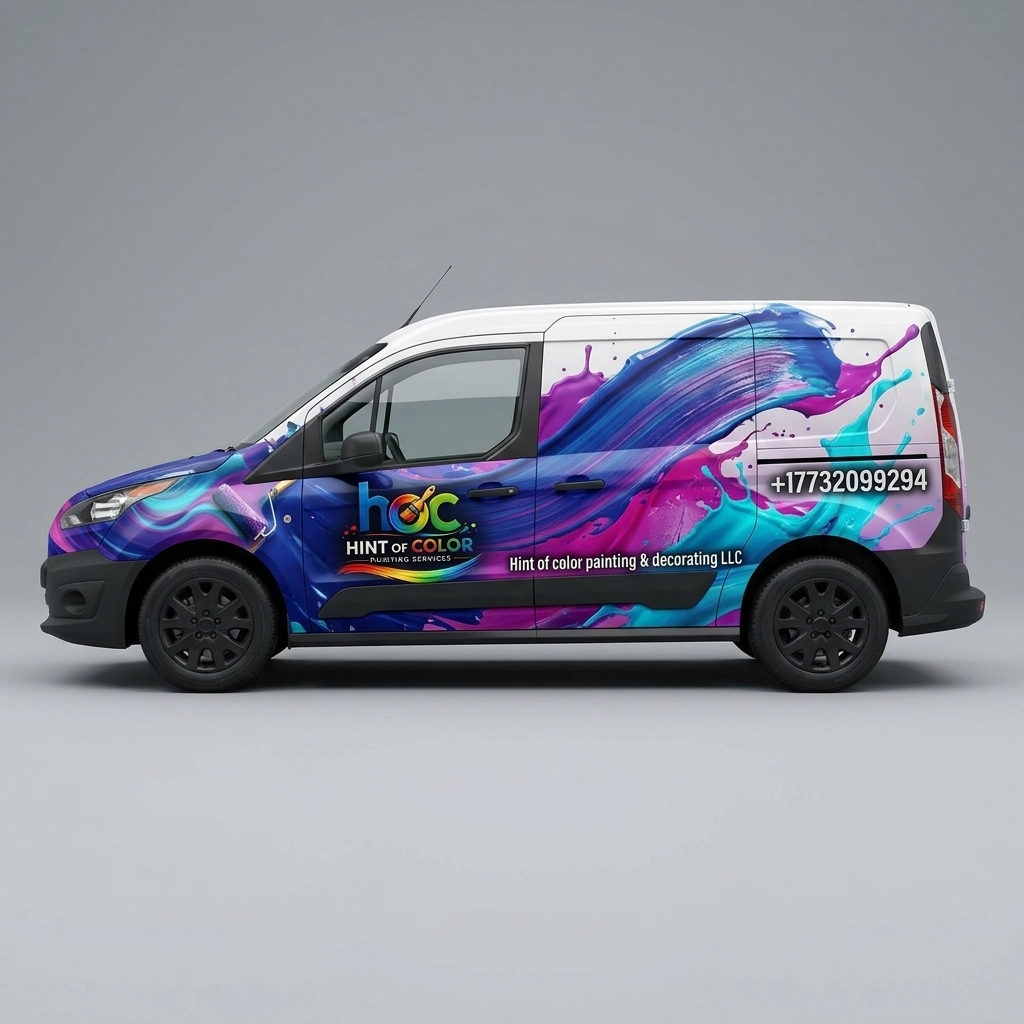 2022 Ford Transit Connect XL wrap concept
