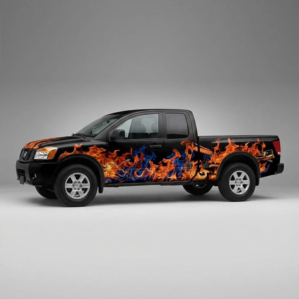 2008 Nissan Titan SE wrap concept
