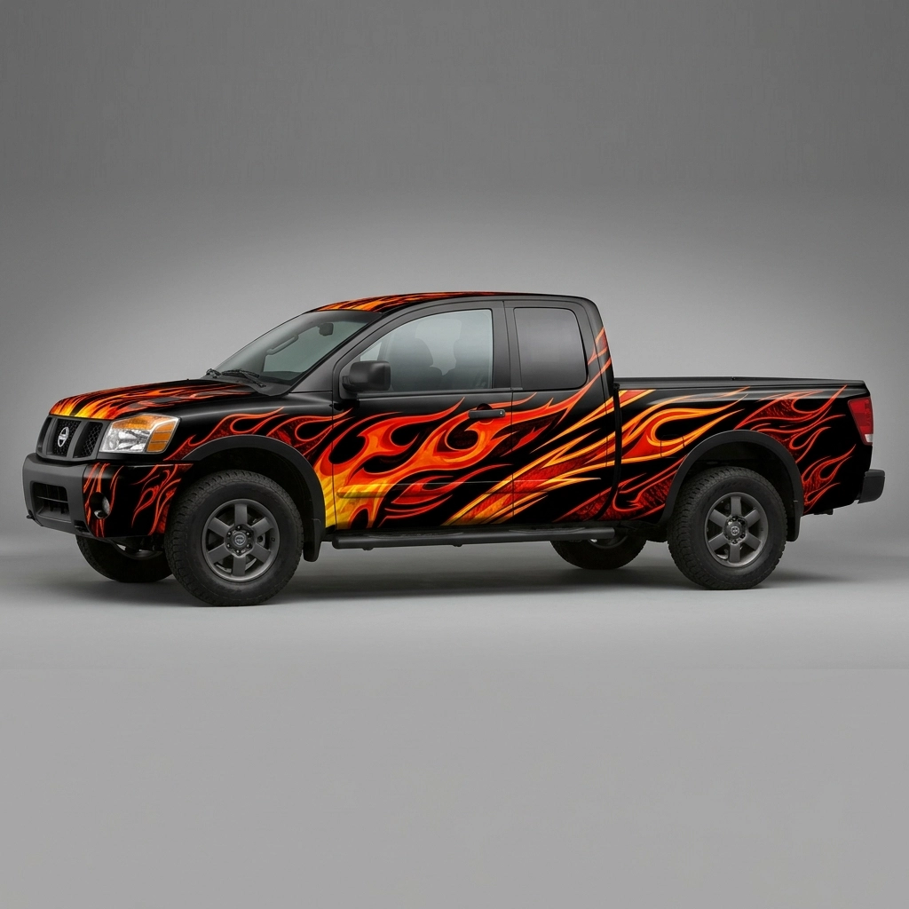 2008 Nissan Titan SE wrap concept