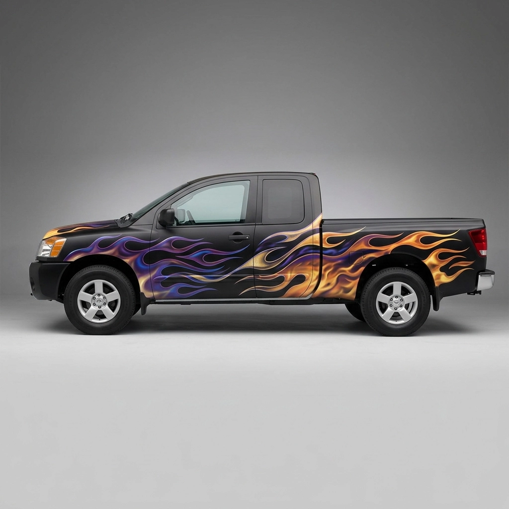 2008 Nissan Titan SE wrap concept