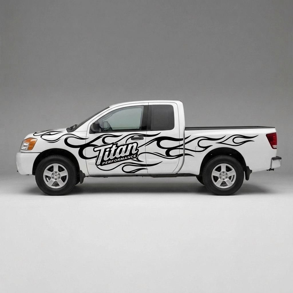 2008 Nissan Titan SE wrap concept
