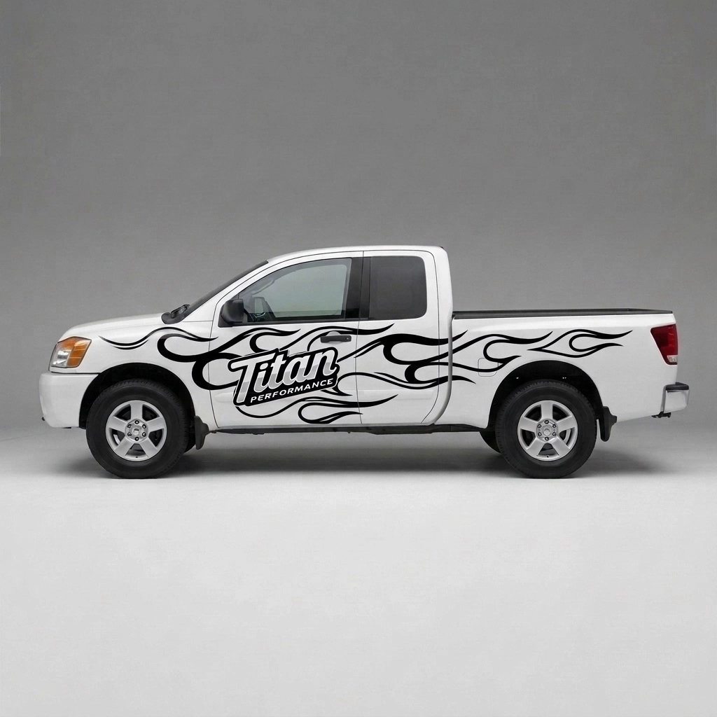 2008 Nissan Titan SE wrap concept
