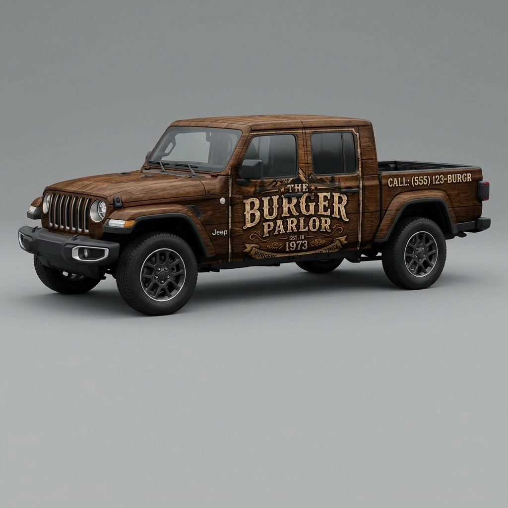2022 Jeep Gladiator Rubicon wrap concept