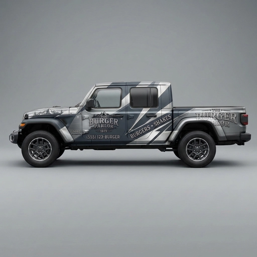 2022 Jeep Gladiator Rubicon wrap concept