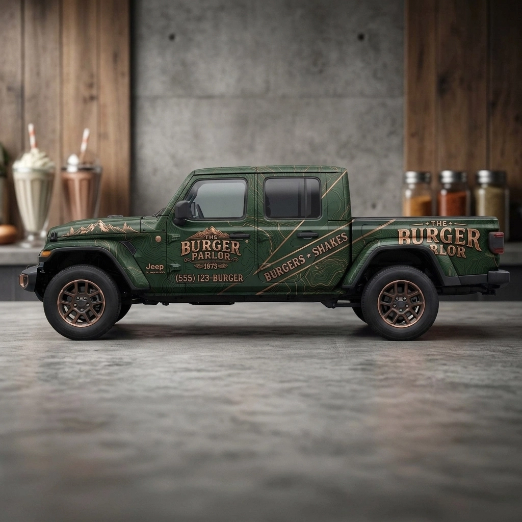 2022 Jeep Gladiator Rubicon wrap concept