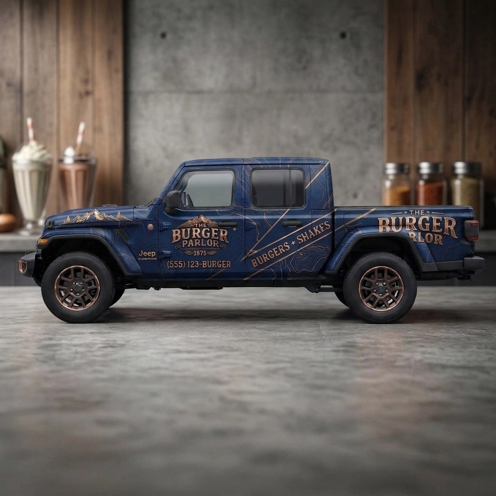 2022 Jeep Gladiator Rubicon wrap concept