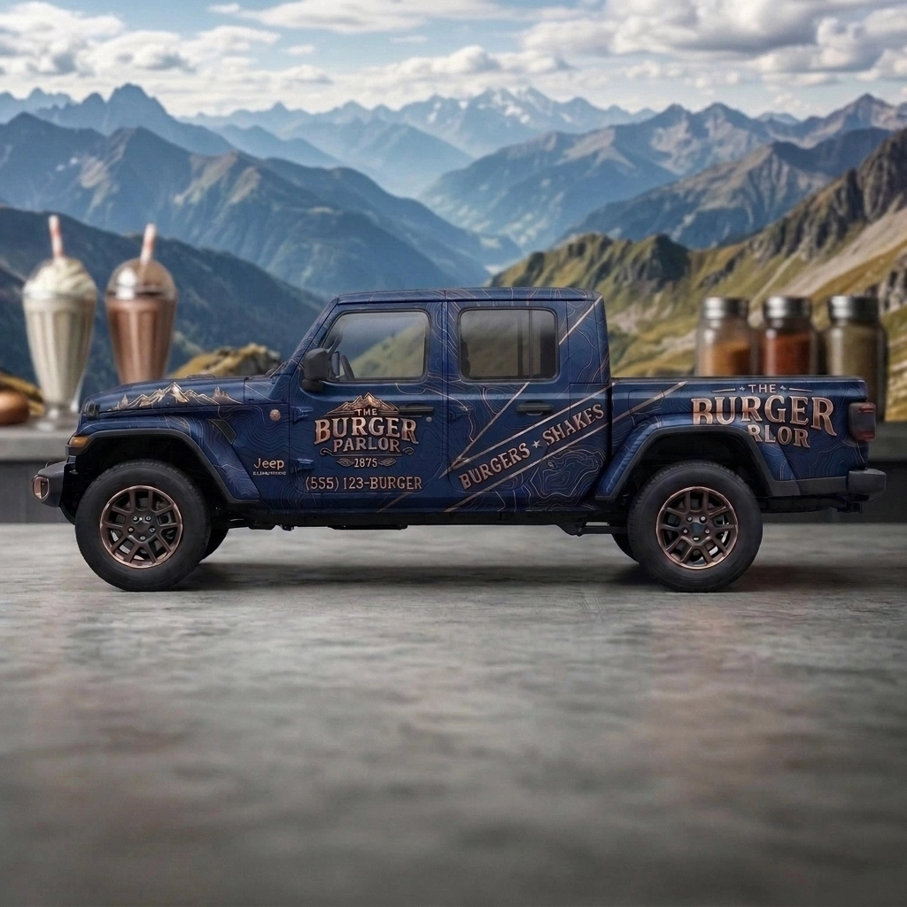 2022 Jeep Gladiator Rubicon wrap concept