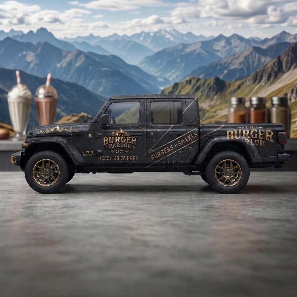 2022 Jeep Gladiator Rubicon wrap concept