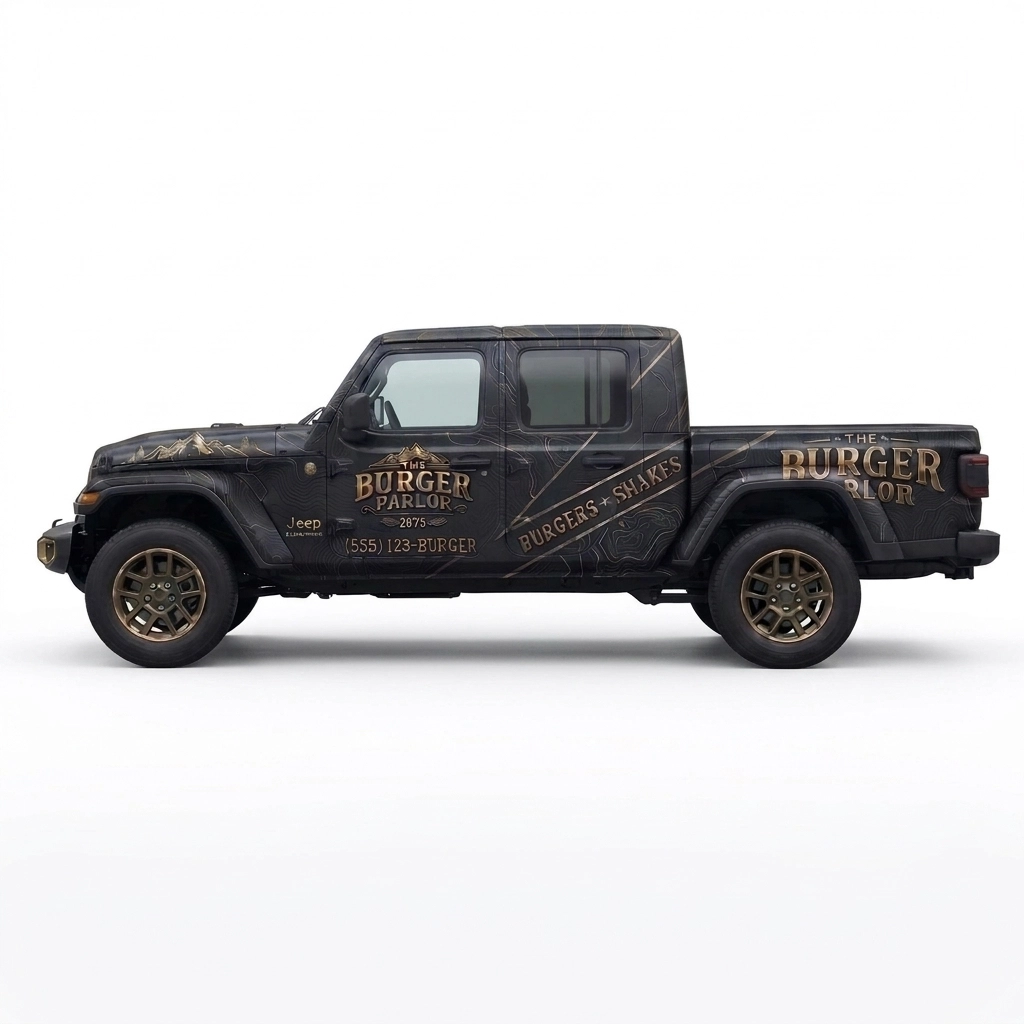 2022 Jeep Gladiator Rubicon wrap concept