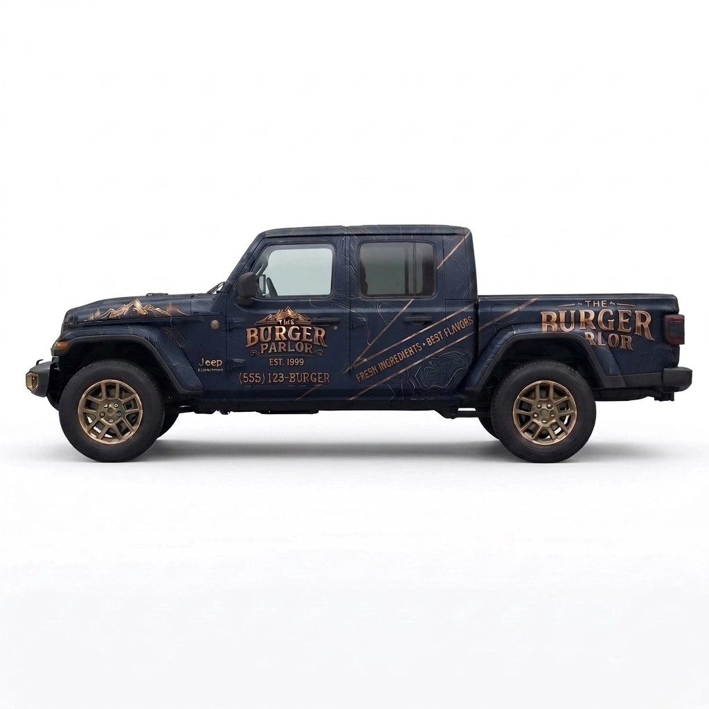 2022 Jeep Gladiator Rubicon wrap concept