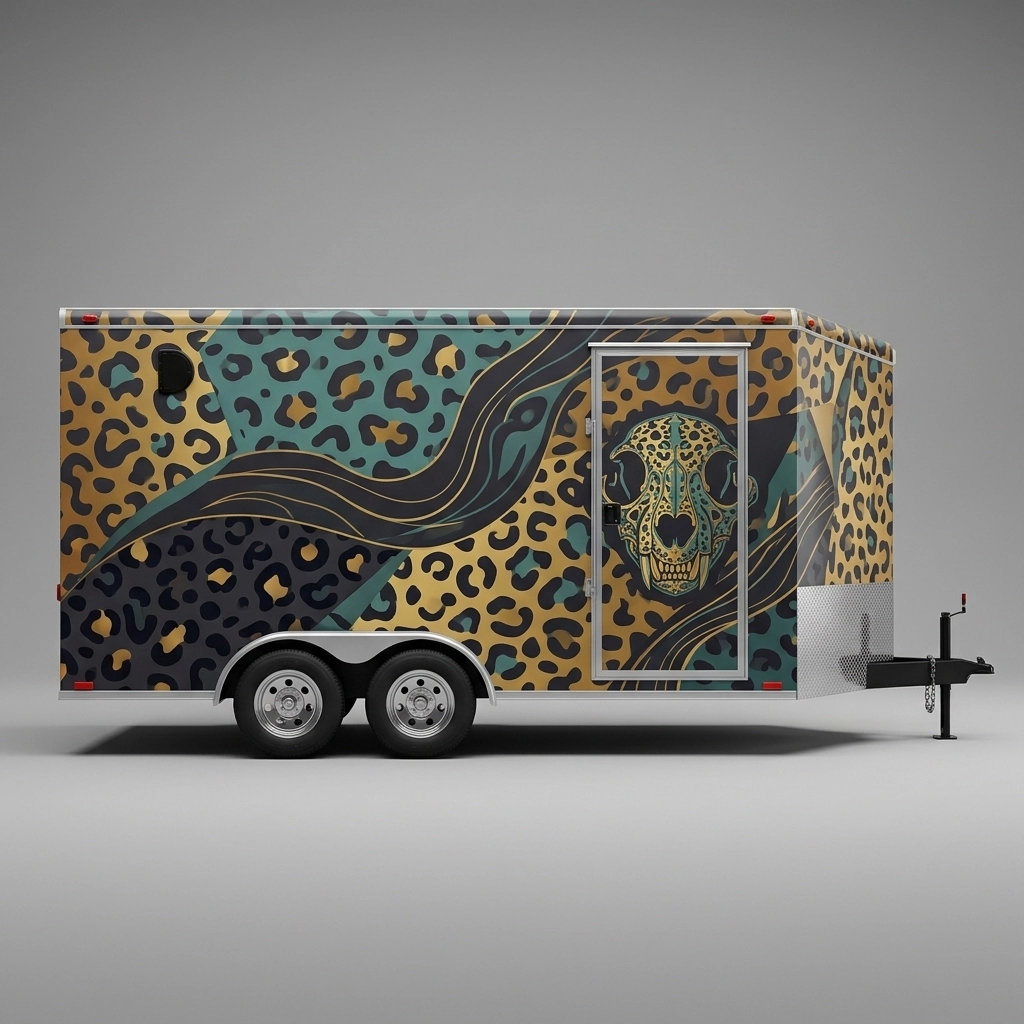 V-Nose Trailer wrap concept