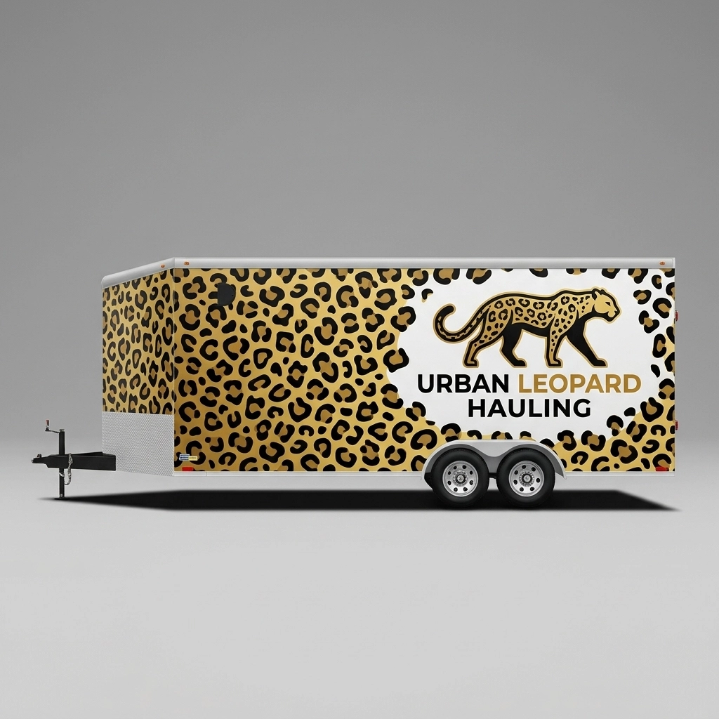 V-Nose Trailer wrap concept