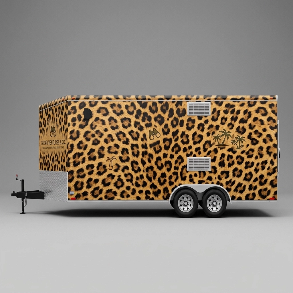 V-Nose Trailer wrap concept