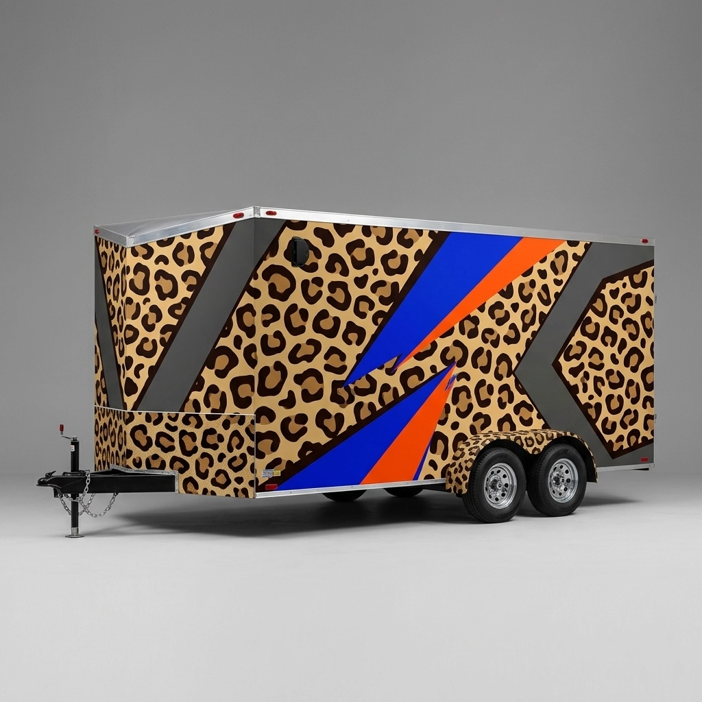 V-Nose Trailer wrap concept
