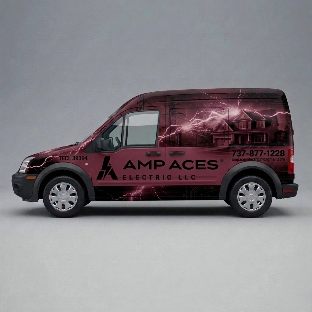 2014 Ford Transit Connect XLT wrap concept