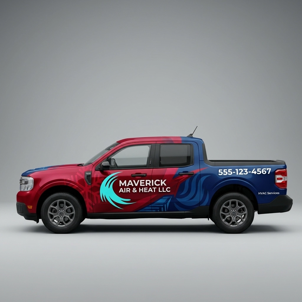 2026 Ford Maverick XL wrap concept