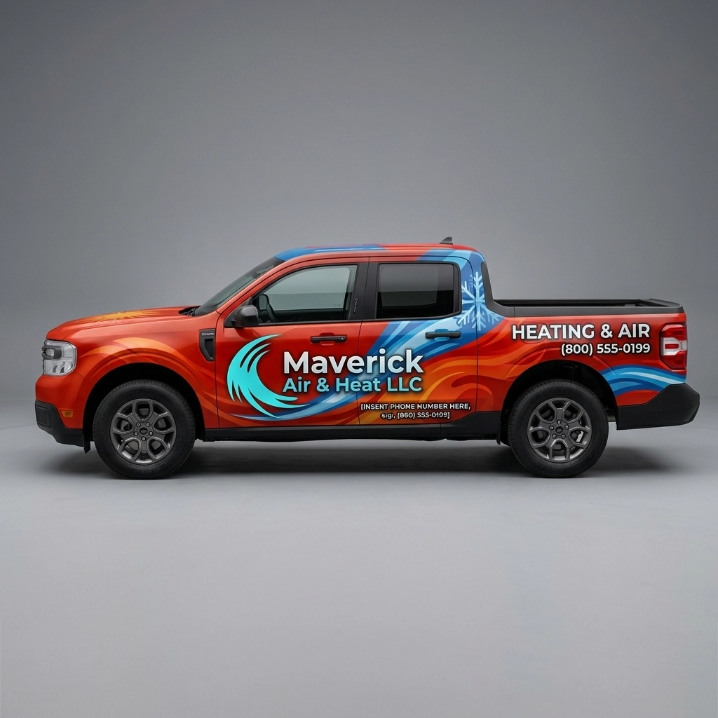 2026 Ford Maverick XL wrap concept