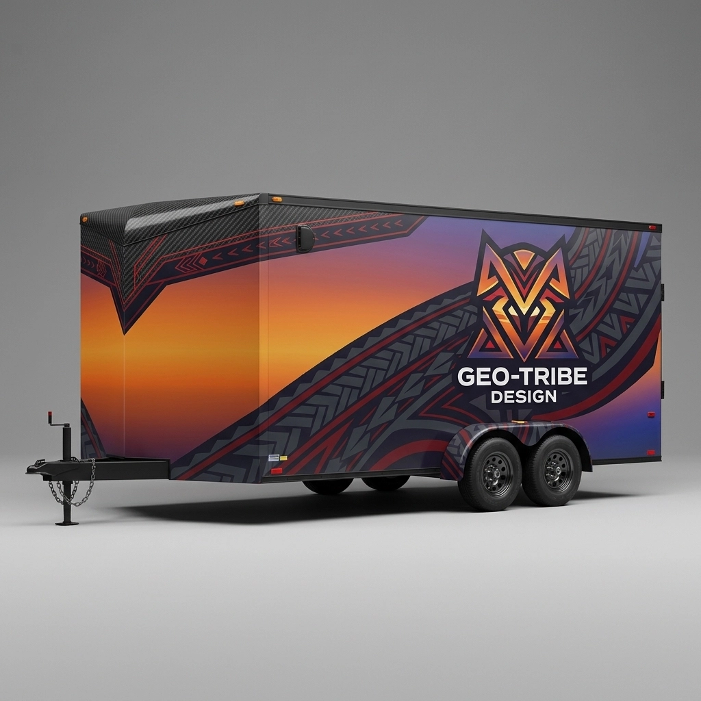 V-Nose Trailer wrap concept