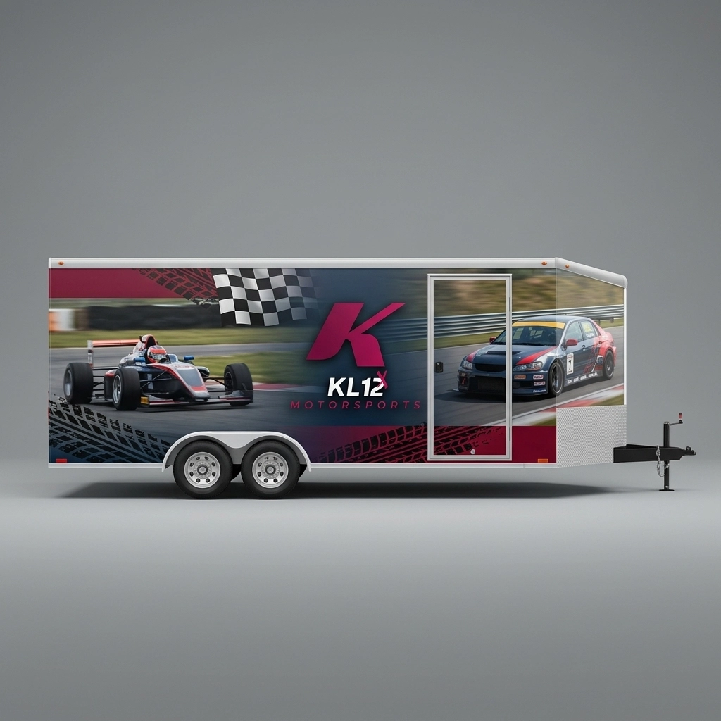 V-Nose Trailer wrap concept
