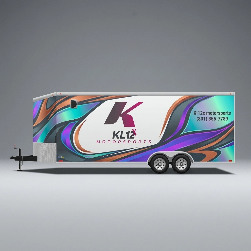 V-Nose Trailer wrap concept