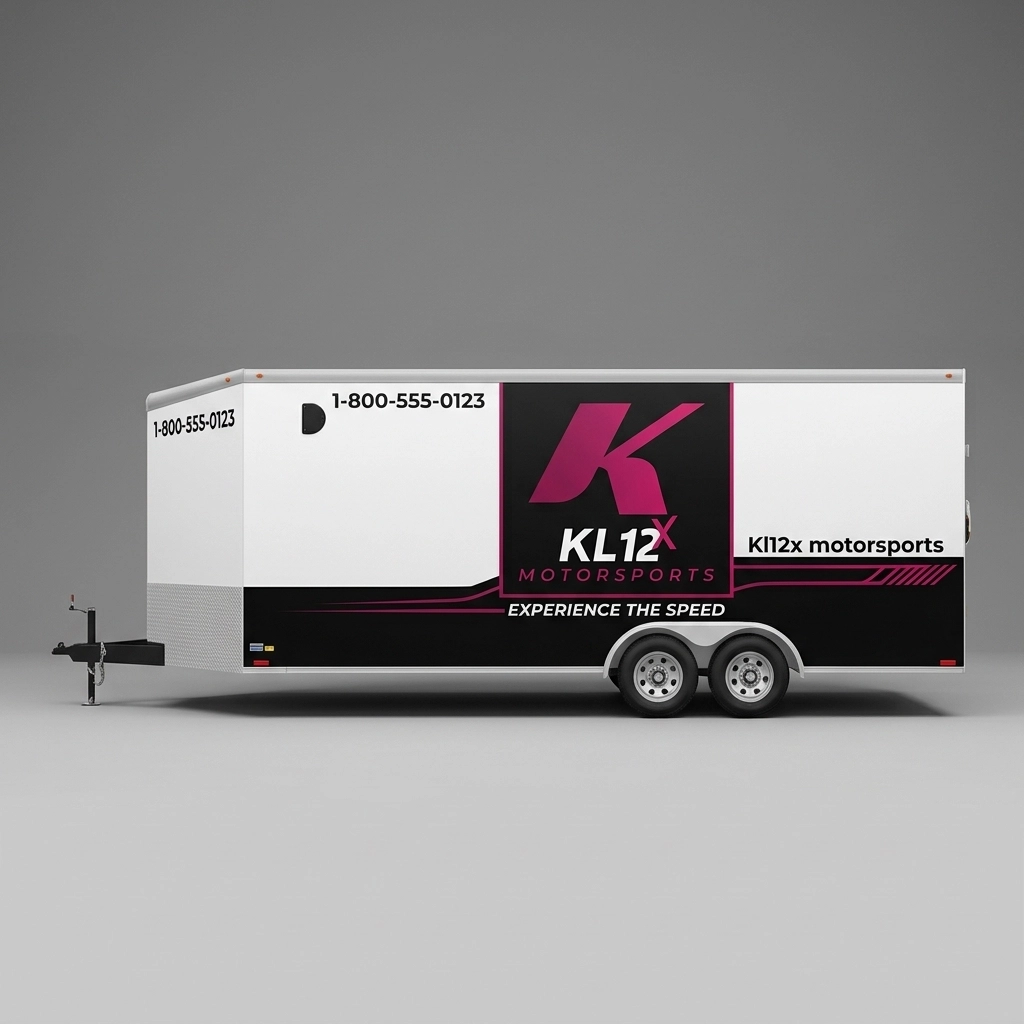 V-Nose Trailer wrap concept