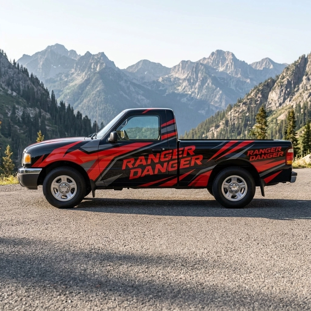2000 Ford Ranger XLT wrap concept