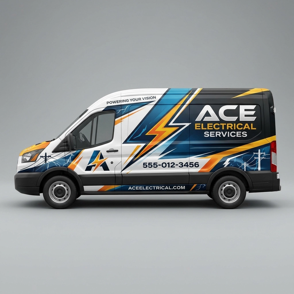 2019 Ford Transit-250 Base wrap concept