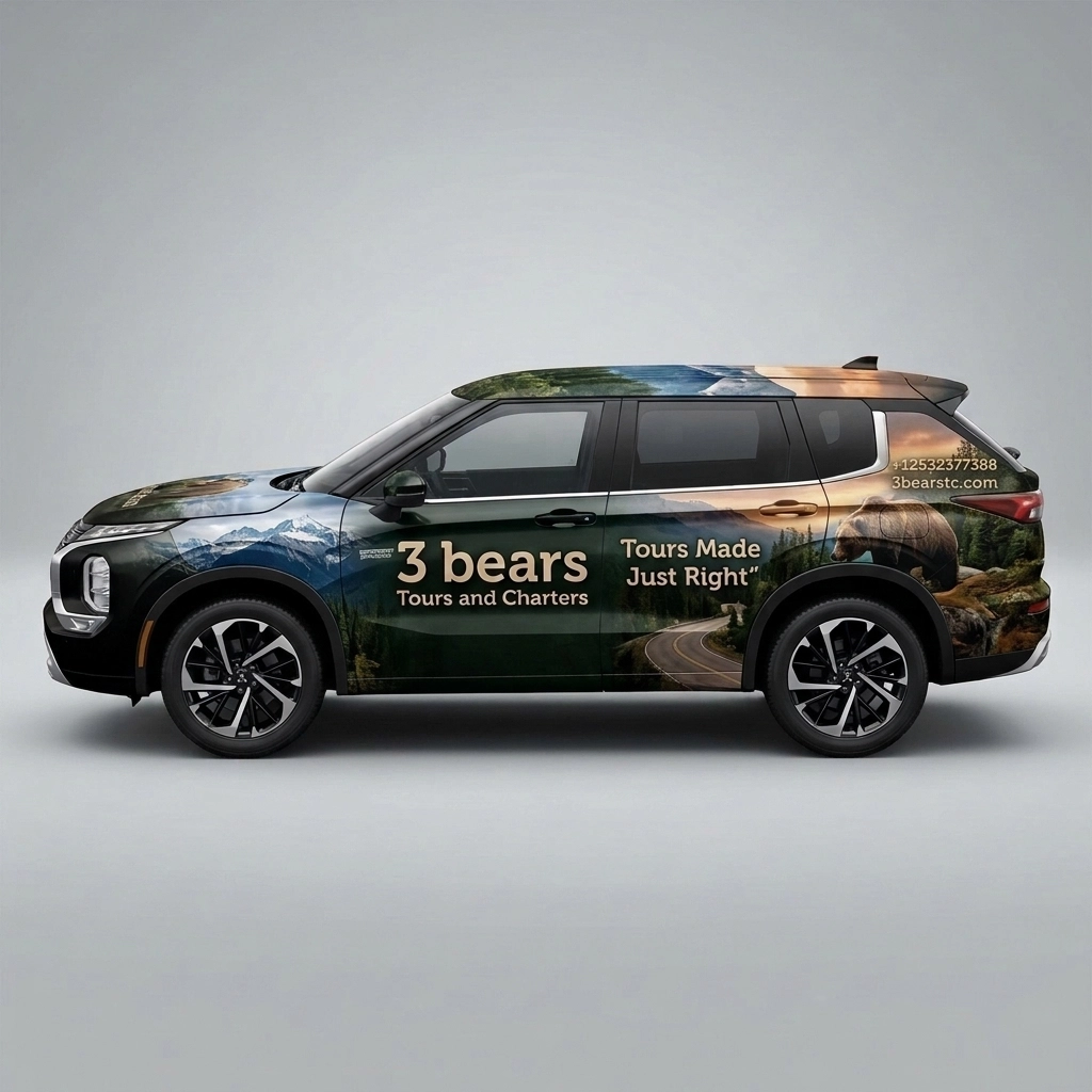 2023 Mitsubishi Outlander PHEV SEL wrap concept