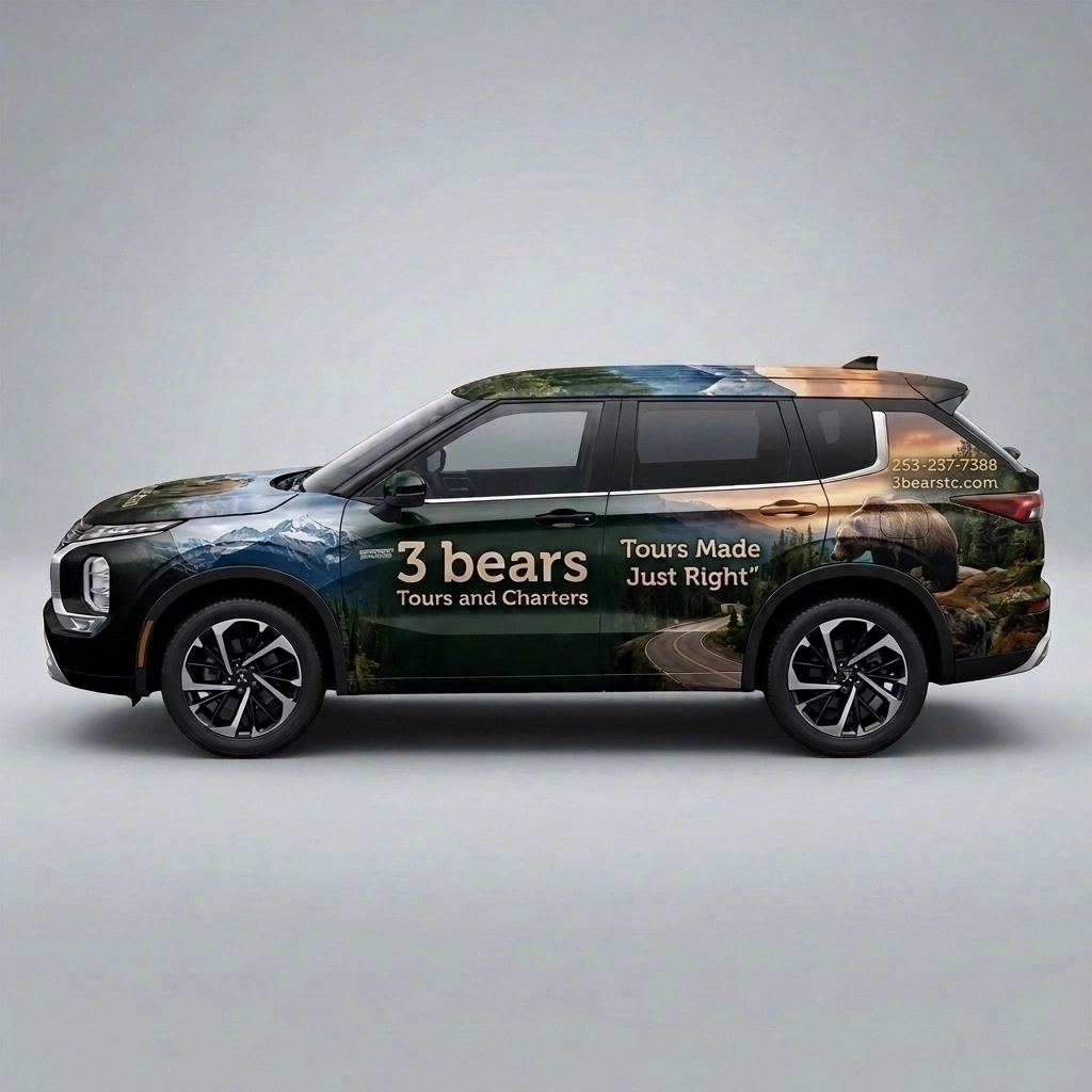 2023 Mitsubishi Outlander PHEV SEL wrap concept