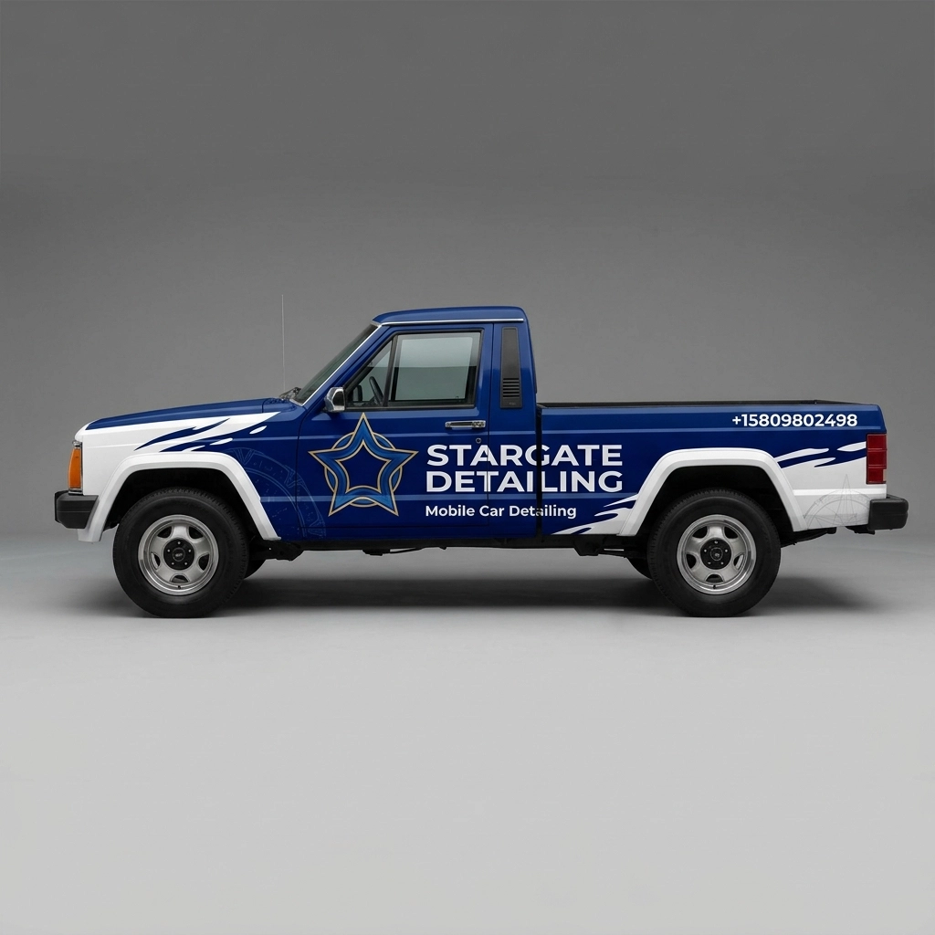 1991 Jeep Comanche Pioneer wrap concept