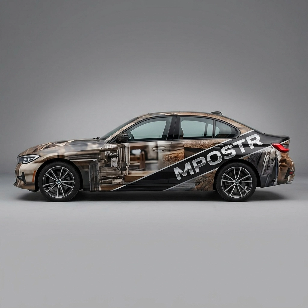 2022 BMW 330i Base wrap concept