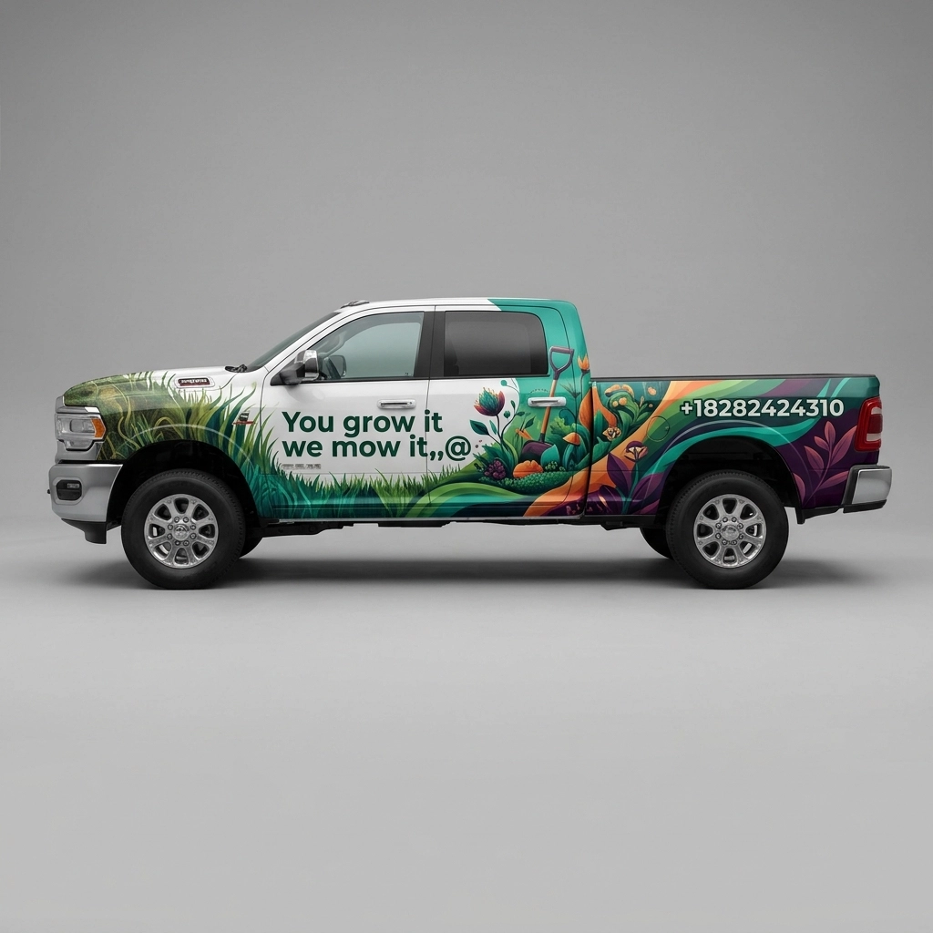 2022 Ram 2500 Big Horn wrap concept
